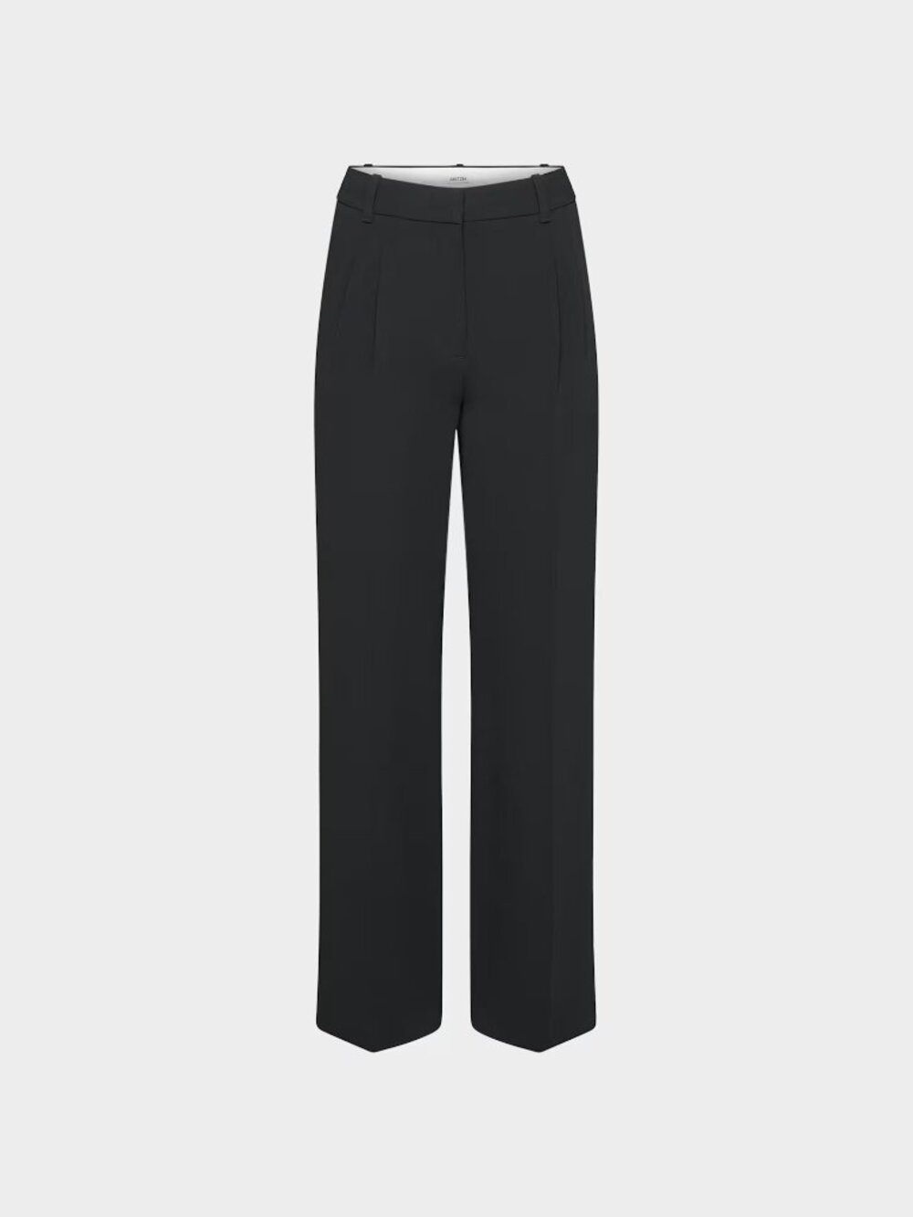 Aritzia Wilfred The Effortless Pant - Crepette - Black
